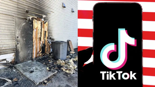 USA: 19-åring satte eld på ett politikerkontor eftersom han var arg över stängningen av TikTok!